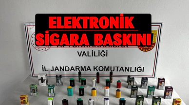 Afyonkarahisar'da elektronik sigara baskını