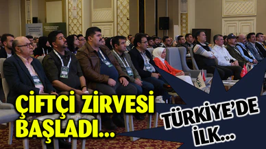 Çiftçi Zirvesi Başladı
