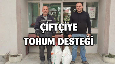 Çiftçilere yüzde 50 hibe destekli tohum dağıtımı yapıldı