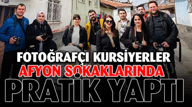 Afyon'un Güzellikleri Fotoğrafçılık Dersine Konu Oldu