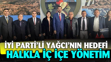 Alper YAĞCI'nın hedefi halkla iç içe bir yönetim
