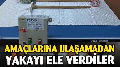 Define için kaçak kazıya başlayamadan jandarmaya yakalandılar