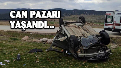 İki otomobilin çarpıştığı kazada 5 kişi yaralandı