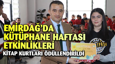 Emirdağ’da Kütüphane Haftası etkinlikleri