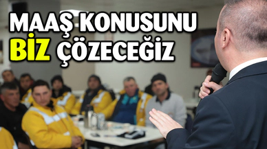 Uluçay, “Siyasi malzeme haline getirilmeye çalışılan maaş konusunu biz çözeceğiz”