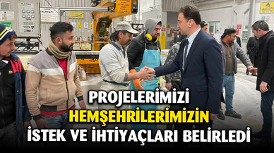 Projelerimizi Afyon halkının ihtiyaç ve talepleri doğrultusunda hazırladık