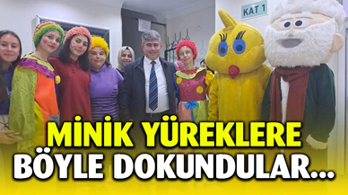 Afyonkarahisar'da "Minik Yüreklere Dokunmak" projesi