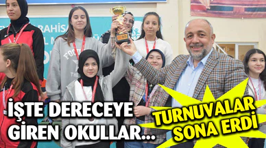 Okul Sporları Satranç Müsabakaları sona erdi