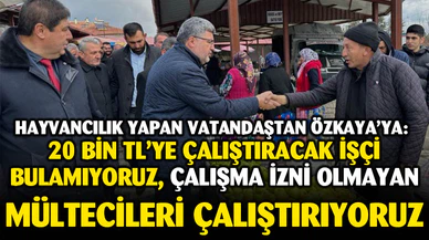 Özkaya: CHP'nin tüm vaatleri hayaldir