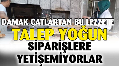 Damak çatlatan lezzetiyle bilinen haşhaşlı tahinli pideye bu yıl da ilgi yoğun