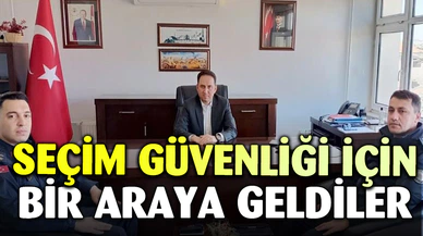 Asayiş toplantısında seçim güvenliği değerlendirildi