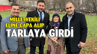 Eline Çapa Aldı Haşhaş Tarlasına Girdi