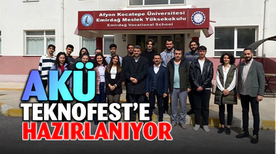 Afyon Kocatepe Üniversitesinin TEKNOFEST 2024 Hazırlıkları Tüm Hızıyla Devam Ediyor
