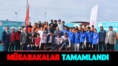 Gençler ve Yıldızlar Bisiklet müsabakaları tamamlandı