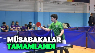 Afyonkarahisar'da tenis müsabakaları tamamlandı
