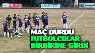Afyonkarahisar'da maçta gerginlik