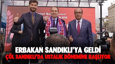 Genel Başkan Erbakan, Sandıklı'da