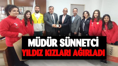 Müdürü Sünnetci, Yıldız Kızlar Takımını ağırladı