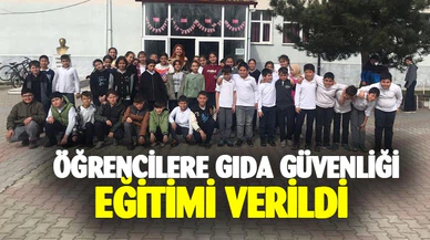 Sinanpaşa’da gıda güvenliği eğitimi verildi