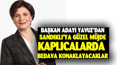 MHP’li aday Melek Yavuz’dan Sandıklı halkına müjde!