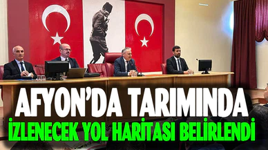 Tarımda izlenecek yol haritası değerlendirildi