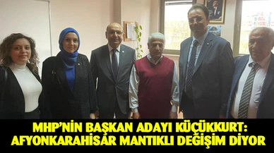 Sezer Küçükkurt: “Afyonkarahisar “mantıklı değişim” diyor”