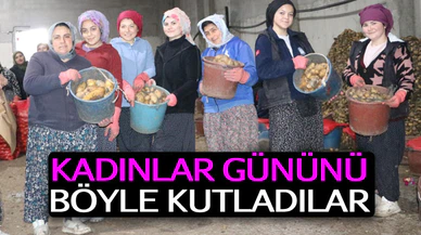 Afyon'da kadınlar gününü böyle kutladılar