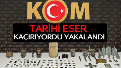 Afyonkarahisar'da tarihi eser operasyonu