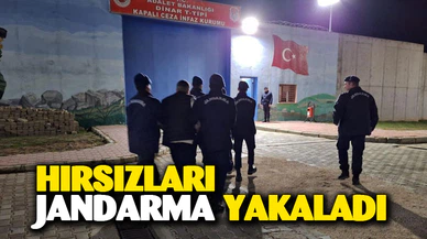Afyon'da hırsızları jandarma yakaladı
