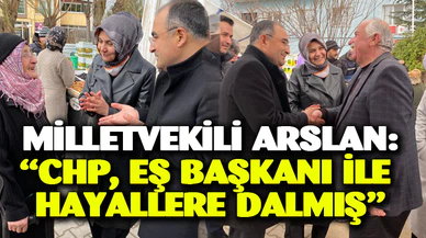 Milletvekili Arslan: "“CHP, eş başkanı ile hayallere dalmış”
