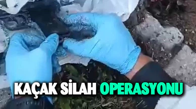 Afyon'da kaçak silah operasyonu