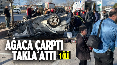 Afyon'da kaza: 1 ölü