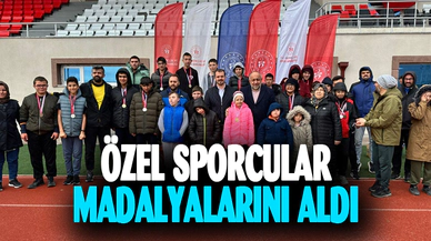 Afyonkarahisar'da özel sporcular atletizmde madalyalar sahiplerini buldu