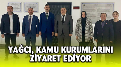 İyi Parti Adayı Yağcı, Kurum Ziyaretlerine Devam Ediyor