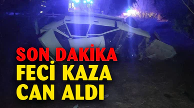 Afyonkarahisar'da feci kaza