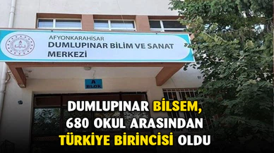 Dumlupınar BİLSEM’den bir başarı daha