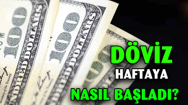 Döviz Haftaya Nasıl Başladı?