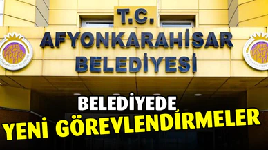 Afyonkarahisar Belediyesi'nde Müdürler Değişiyor
