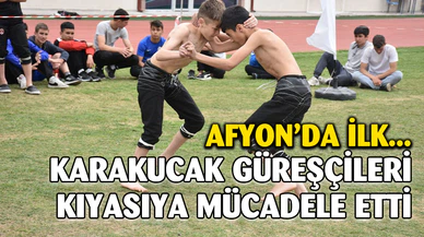Karakucak Güreşi müsabakaları tamamlandı