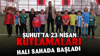 23 Nisan İlkokullar arası halı saha turnuvası başladı