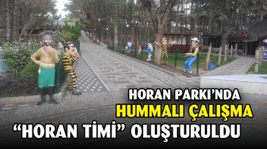 Bolvadin Horan Parkı misafirleri için hazırlanıyor