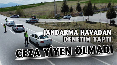 Sürücülere yönelik dron destekli denetim