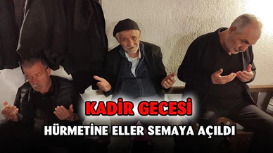 Afyonkarahisar’da Kadir Gecesi dualarla idrak edildi