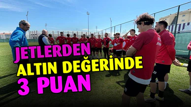 Jetlerden altın değerinde 3 puan