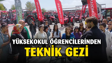 Sandıklı MYO seracılık programı öğrencilerinden teknik gezi