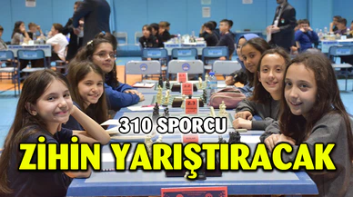 310 satranç sporcusunun yarıştığı etkinlik başladı