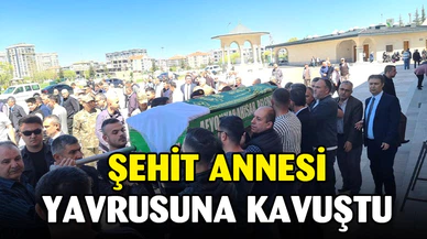 Şehit Annesi dualarla uğurlandı