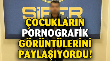 Çocukların kullanıldığı müstehcen görüntüleri yayınlayan şahıs tutuklandı