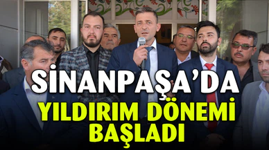 Sinanpaşa Belediye Başkanı Tolga Yıldırım Mazbatasını Aldı