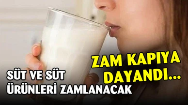 Süt ve Süt Ürünlerine Zam Geliyor